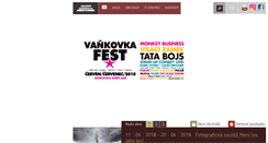 Desktop Screenshot of galerie-vankovka.cz